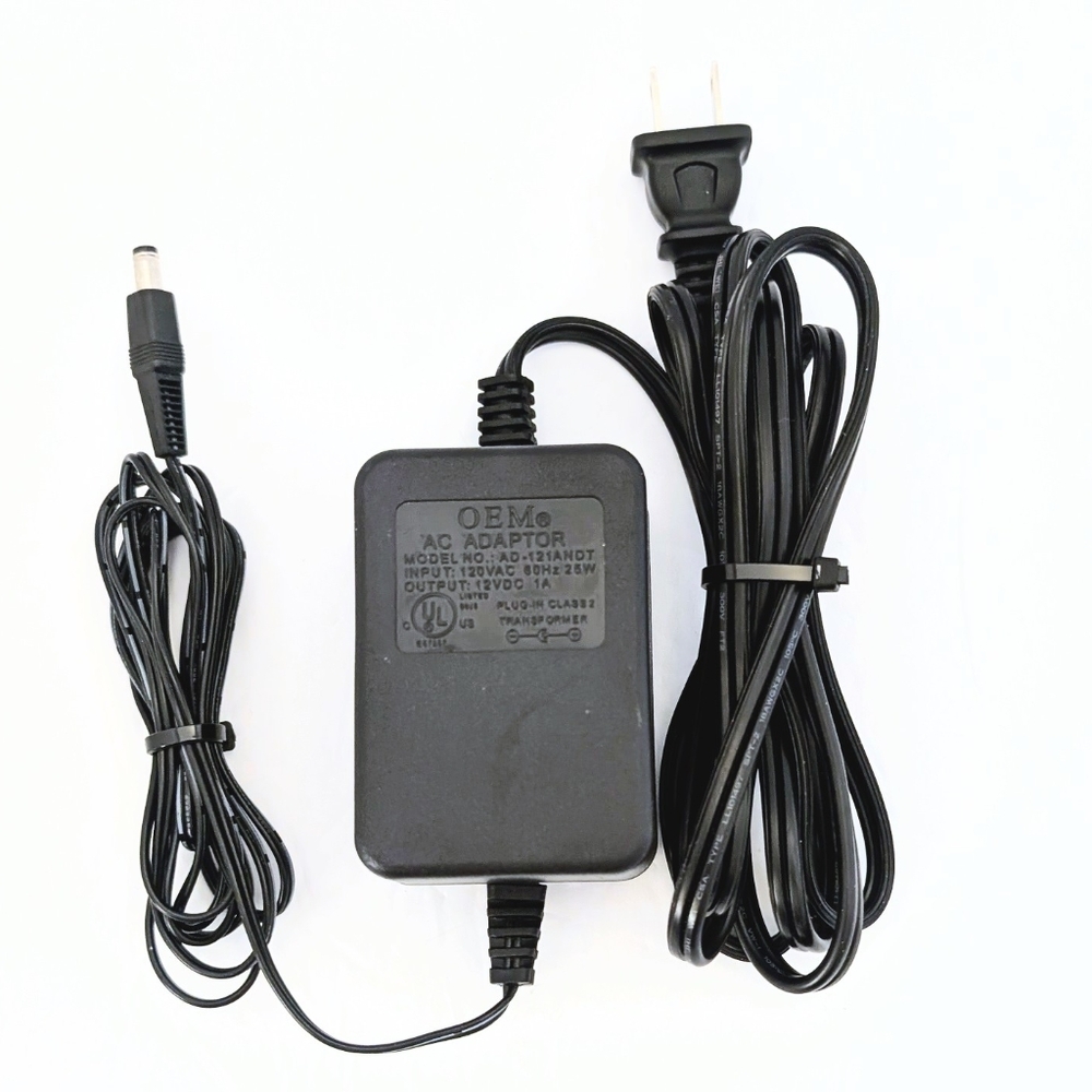 OEM AC Adapter – Model AD-121ANDHT 12V DC 1A Power Supply